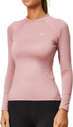 Produktbild von Equestrian Stockholm Reitshirt für Damen in Rosa Größe L ganzjährig nutzbar