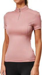 Produktbild von Equestrian Stockholm Reitshirt für Damen und Herren in Rosa Größe XL für den Sommer