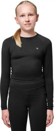 Produktbild von Equestrian Stockholm Reitshirt für Mädchen in Schwarz Ganzjährig Größe 11/12 Jahre