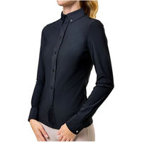 Produktbild von Equestrian Stockholm Reitshirt Performance Langarmshirt für Damen in Schwarz