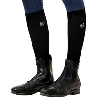 Produktbild von Equestrian Stockholm Reitsocken Ultra Light Kniestrümpfe Schwarz OneSize 37-41