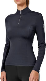 Equestrian Stockholm Reittrikot Damen Air Breeze Langarmshirt mit UV-Schutz Blau Größe S – Bild 1 von 2