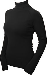 Equestrian Stockholm Rollkragenpullover Damen Schwarz Baumwolle Größe M – Bild 1 von 1