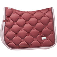 Produktbild von Equestrian Stockholm Springschabracke Amber Rose für Cob in Rot Rosa Silber aus Polyester