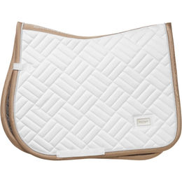 Equestrian Stockholm Springschabracke Full Modern White Sand Kollektion Weiß – Bild 1 von 2