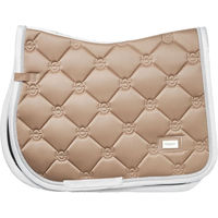 Produktbild von Equestrian Stockholm Springschabracke für Vollblut in Beige aus Polyester