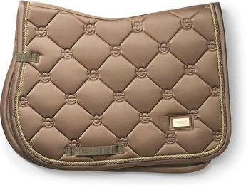 Equestrian Stockholm Springschabracke für Warmblut in Champagne/Beige – Bild 1 von 6