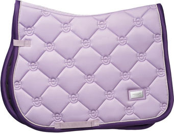 Equestrian Stockholm Springschabracke für Warmblut in Lila aus Polyester – Bild 1 von 2
