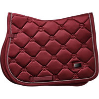 Produktbild von Equestrian&Stockholm Springschabracke für Warmblut in Rot aus Polyester