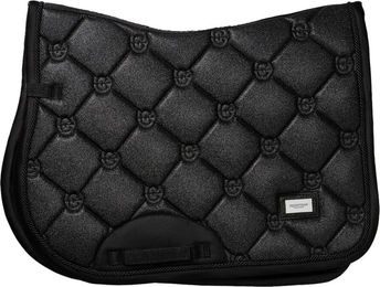 Produktbild von Equestrian & Stockholm Springschabracke für Warmblut in Schwarz aus Polyester