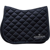 Produktbild von Equestrian Stockholm Springschabracke Line für Vollblut in Blau oder Schwarz aus Polyester