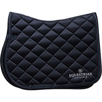 Produktbild von Equestrian Stockholm Springschabracke Line für Warmblut in Blau oder Schwarz aus Polyester