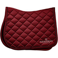 Produktbild von Equestrian Stockholm Springschabracke Line für Warmblut in Rot aus Polyester