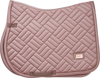 Equestrian Stockholm Springschabracke Modern aus Bambus in Rosa für Warmblut – Bild 1 von 3