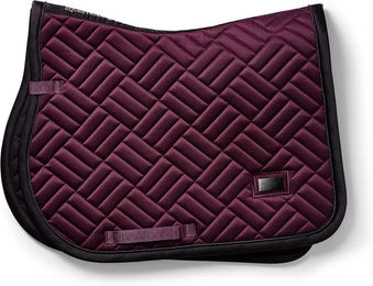Produktbild von Equestrian Stockholm Springschabracke Modern für Vollblut in Lila Schwarz Silber