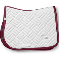 Produktbild von Equestrian Stockholm Springschabracke Modern White Merlot Full