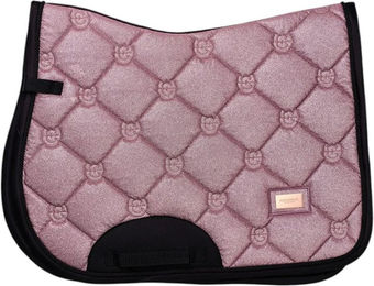 Equestrian Stockholm Springschabracke Pink Glimmer Full – Bild 1 von 1
