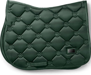 Equestrian Stockholm Springschabracke Velvet in Sycamore Green Größe Full – Bild 1 von 2