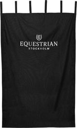 Equestrian Stockholm Stallvorhang Black Stable Curtain Schwarz One Size – Bild 1 von 1