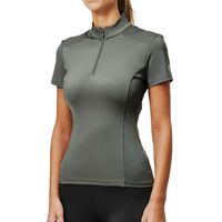 Produktbild von Equestrian Stockholm Trainingsshirt Damen Grün Größe S