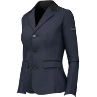 Produktbild von Equestrian Stockholm Turnierjacket Classic Damen Blau Wasserabweisend Nylon Größe M