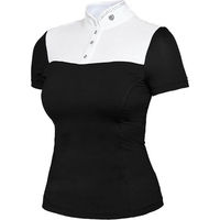Produktbild von Equestrian Stockholm Turniershirt Damen Black Edition Kurzarm S
