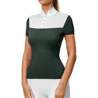 Produktbild von Equestrian Stockholm Turniershirt Damen Revenew Competition Top Sycamore Green Größe L