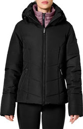 Equestrian Stockholm Winterjacke Damen Denali Short Black Blush Größe M – Bild 1 von 1