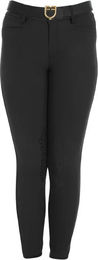 Produktbild von Equestro Amani Reithose Mid Grip für Kinder in Schwarz