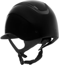 Equestro Apocalipse Glossy Reithelm Schwarz Silber Grösse M – Bild 1 von 5