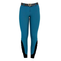 Equestro Aria Reithose Damen Full Grip Blau Größe 42 – Bild 1 von 7