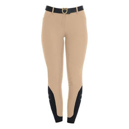 Equestro Aria Reithose Damen Full Grip mit Silikon Grip in Beige Größe 42 – Bild 1 von 5