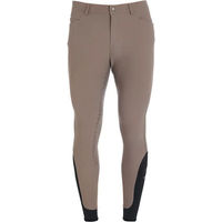 Produktbild von Equestro Aria Reithose für Herren mit Full Grip Silikon Grip in Lila oder Beige Größe 48 IT