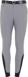 Produktbild von Equestro Aria Reithose für Herren mit Full Grip Silikon in Grau Größe 56 IT