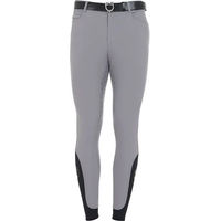 Produktbild von Equestro Aria Reithose für Herren mit Full Grip Silikon in Grau Größe 56 IT
