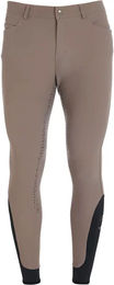 Produktbild von Equestro Aria Reithose für Herren mit Full Grip Silikon in Lila oder Beige Größe 50 IT