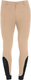 Produktbild von Equestro Aria Reithose für Herren mit Silikon Full Grip in Beige Größe 44 IT