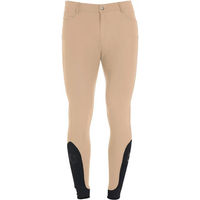 Produktbild von Equestro Aria Reithose für Herren mit Silikon Full Grip in Beige Größe 44 IT