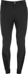 Produktbild von Equestro Aria Reithose für Herren mit Silikon Full Grip in Schwarz Größe 44 IT