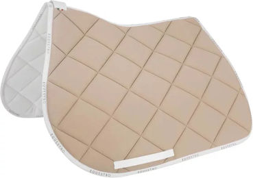 Produktbild von Equestro Atmungsaktive technische Sattelunterlage für Pferde in Beige für Vollblut