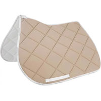 Produktbild von Equestro Atmungsaktive technische Sattelunterlage für Pferde in Beige für Vollblut