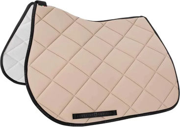 Produktbild von Equestro Atmungsaktive technische Sattelunterlage für Pferde in Beige für Vollblut