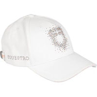 Produktbild von Equestro Baseball-Cap aus Baumwolle für Damen und Herren in Weiß