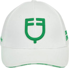 Produktbild von Equestro Baseball-Cap aus Baumwolle für Damen und Herren in Weiß