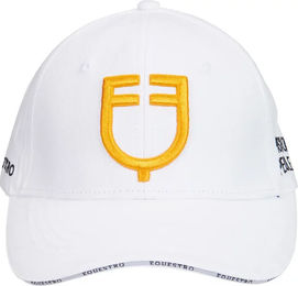 Produktbild von Equestro Baseball-Cap aus Baumwolle für Damen und Herren in Weiß