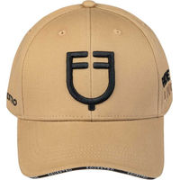Produktbild von Equestro Baseball-Cap Unisex aus Baumwolle Schwarz/Beige One Size