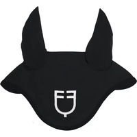 Produktbild von Equestro Black Line Edition Fliegenohren für Ponys in Schwarz