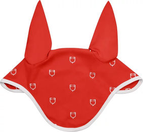Produktbild von Equestro Black Line Edition Kurze Multilogokappe Schwarz Rot