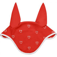 Produktbild von Equestro Black Line Edition Kurze Multilogokappe Schwarz Rot
