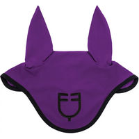 Produktbild von Equestro Black Line Edition Pony Mütze Schwarz Lila